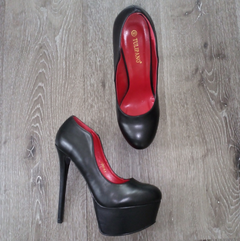 Women's platform pumps size euro 40